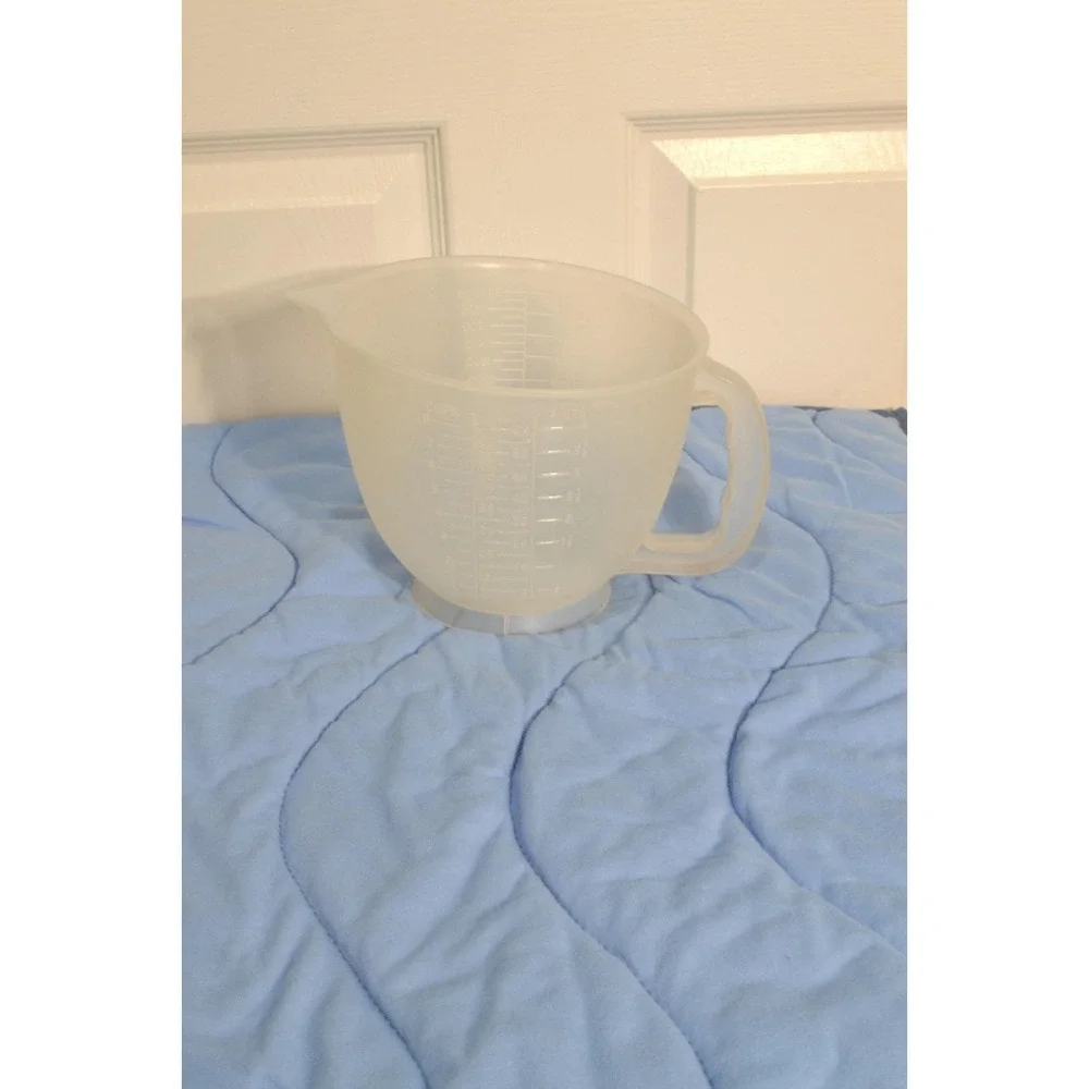 Vintage Tupperware #500 Mix-N-Measure Batter Bowl Pitcher 8 Cup 2 Qt No Lid